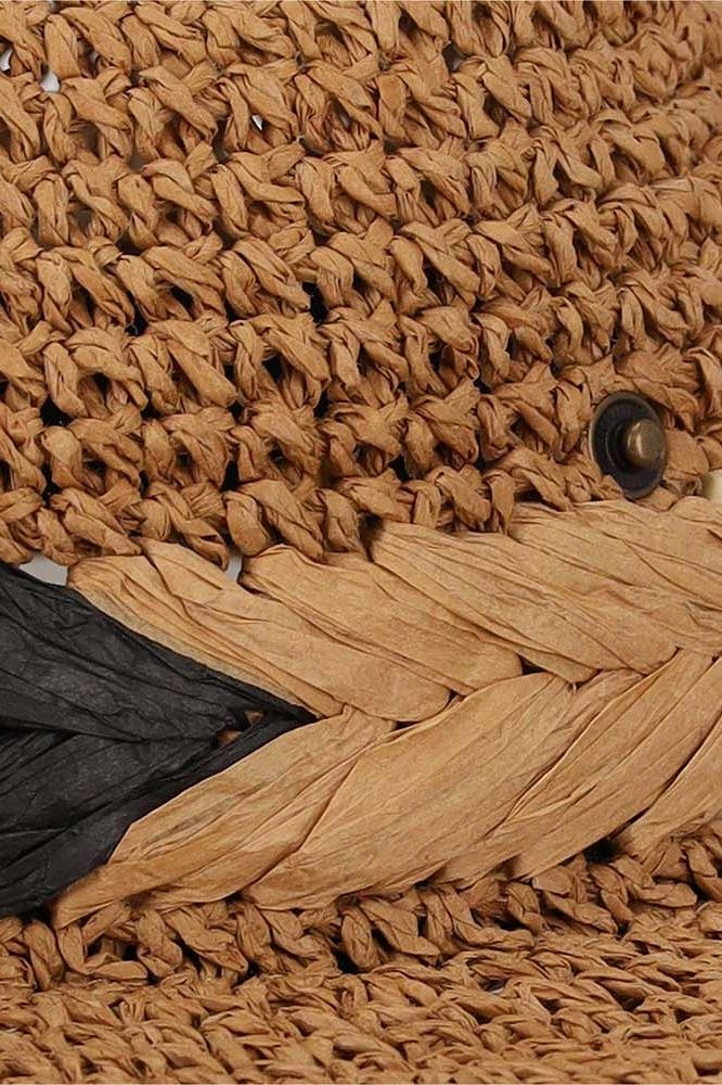 WOVEN HAT 000437 00082 MULTI SAND